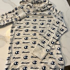 NWOT Champion Hoodie T Shirt, Size Medium